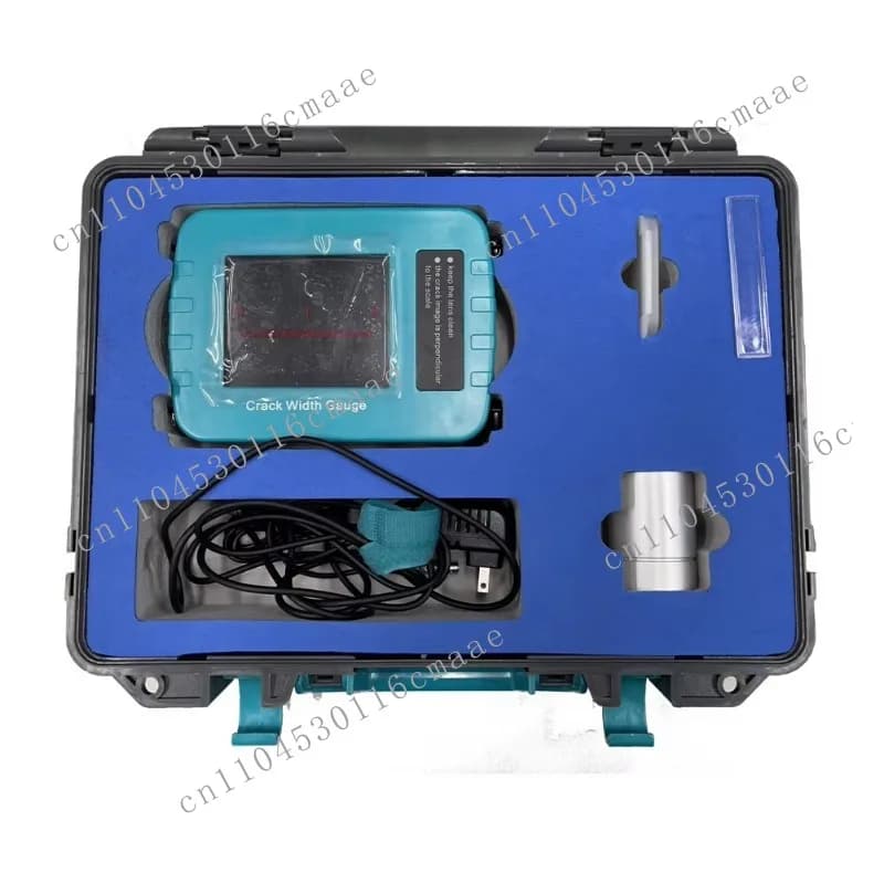 Digital concrete rake depth tester crack non-metallic surface/crack width tester