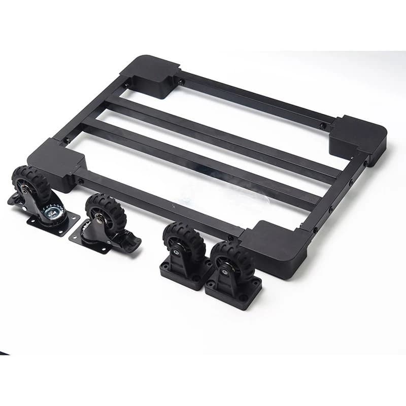 Silent Plastic Turtle Cart Four-wheel Splicing Truck Home Pull Courier Flat Car Mobile Tool Cart Trolley
