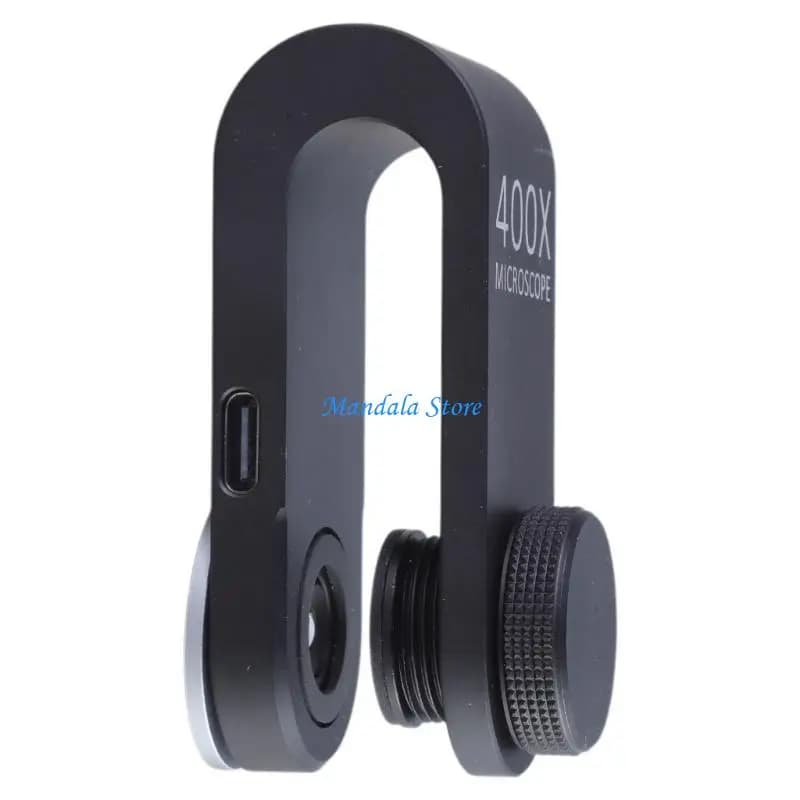 U2JC 400x Mini Microscope for Smartphone Camera Lighted Portable LED Lens Universal