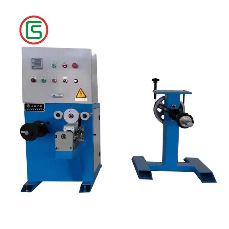 High Speed Wire Pay off Take up GS300 and Rewinding Machine Spiral Wire Winding Machine