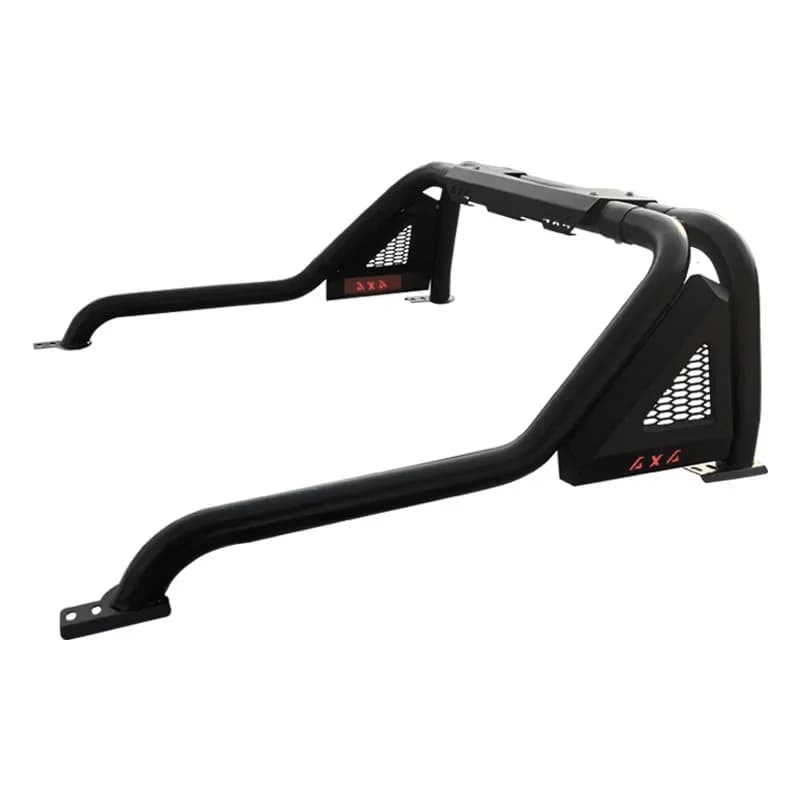 Black gantry anti-rollover bucket frame