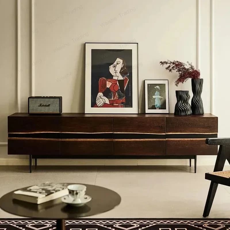 Tv Stands Designer Retro Modern Cabinets Display Mid Century Tv Table Minimalist Room Decorations