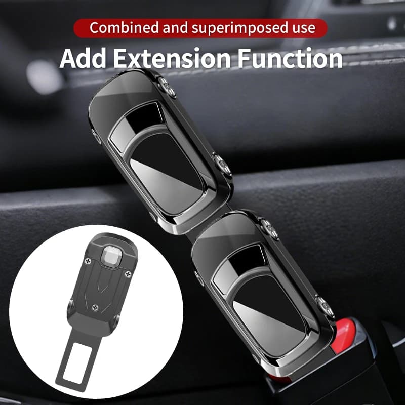 Metal Car Seatbelt Buckle Extender Safety Belt Lock Buckle Clip Interior For Lexus IS250 IS200 CT200h GS300 LS430 RX450h LX570