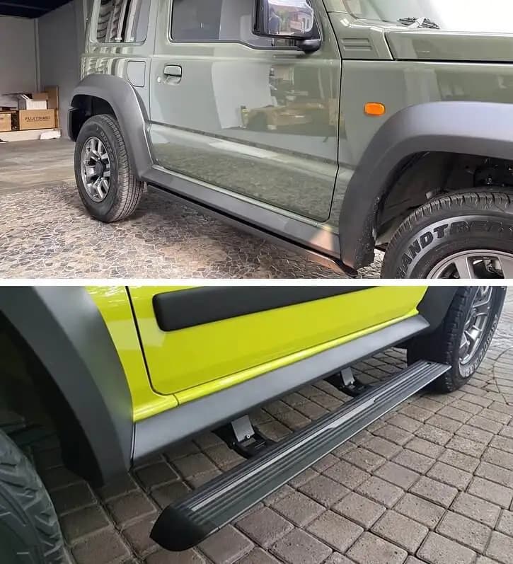 HOT SALE 2018 + Off-Road Vehicle Accessories Black Electric Side Pedals for Suzuki Jimny JB64/JB74