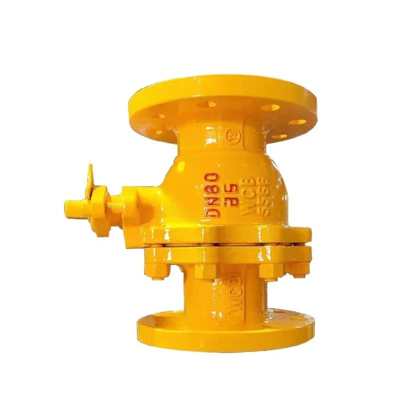 Flanged ball valve for natural gas and liquefied gas Q41F turbine worm Q341F fire protection and anti-static