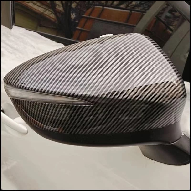 Car Styling For Mazda CX-3 CX3 2016-2019 Rearview Mirror Cover Caps Housing Replace Style Auto Parts Accessories