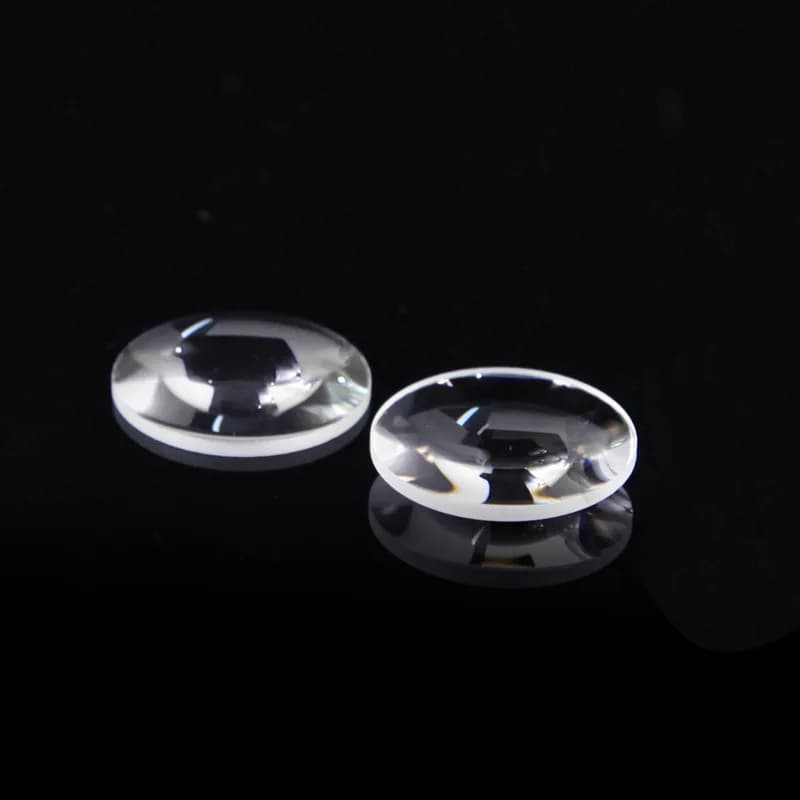 Optical Glass Lens Processing Convex Lens Focusing Objective Microscope Laser Lens Manufacturer Flat Convex Lens