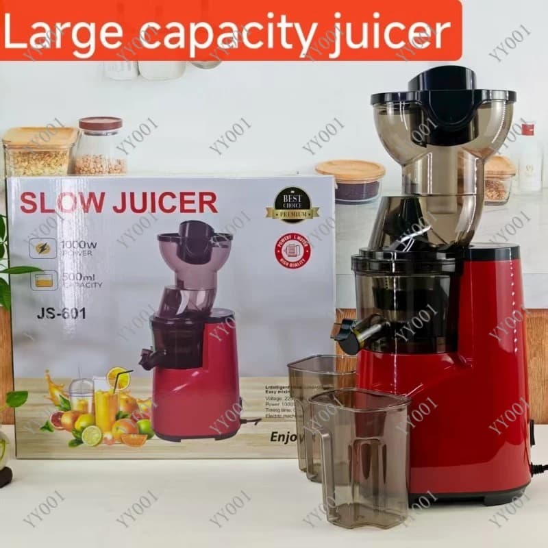 Slow Cold Press Juicer Automatic Fresh Fruit Extractor Household Juice Maker