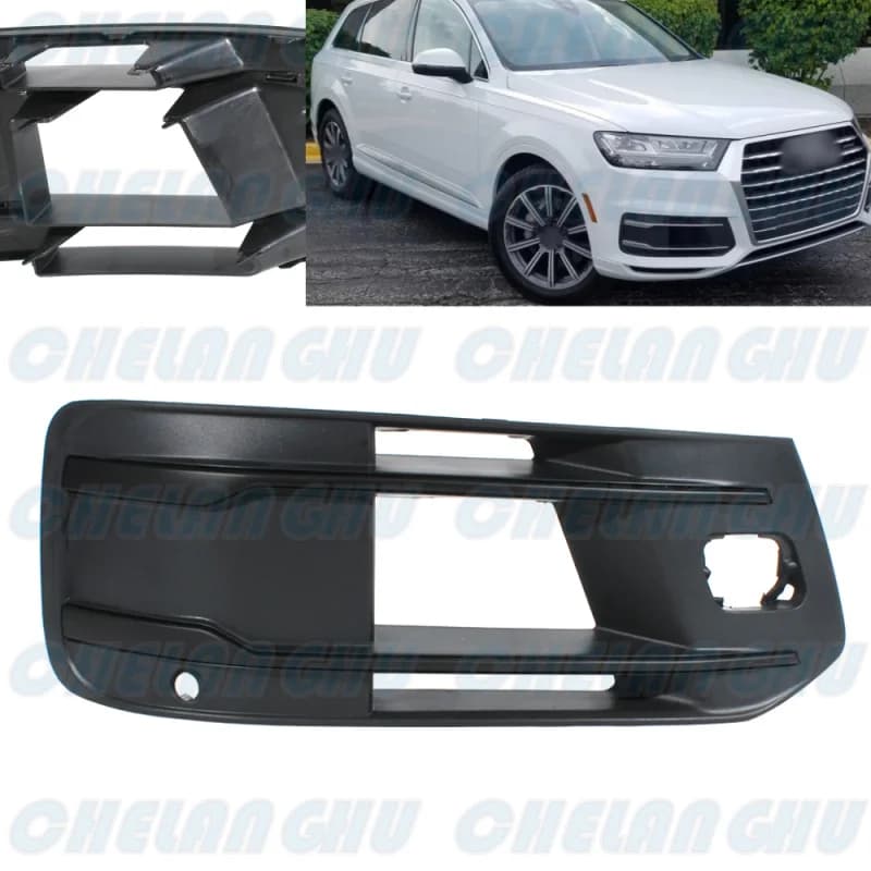 For Audi Q7 2016 2017 2018 2019 Right Side Front Fog Lights Lamp Grille Cover Car accessories 4M0807682