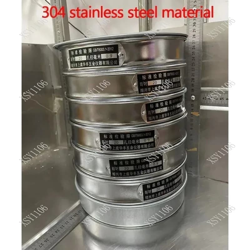 20CM Diameter 8411 Electric Vibrating Screen Machine, Industrial Sieve Shaker Sieving Equipment