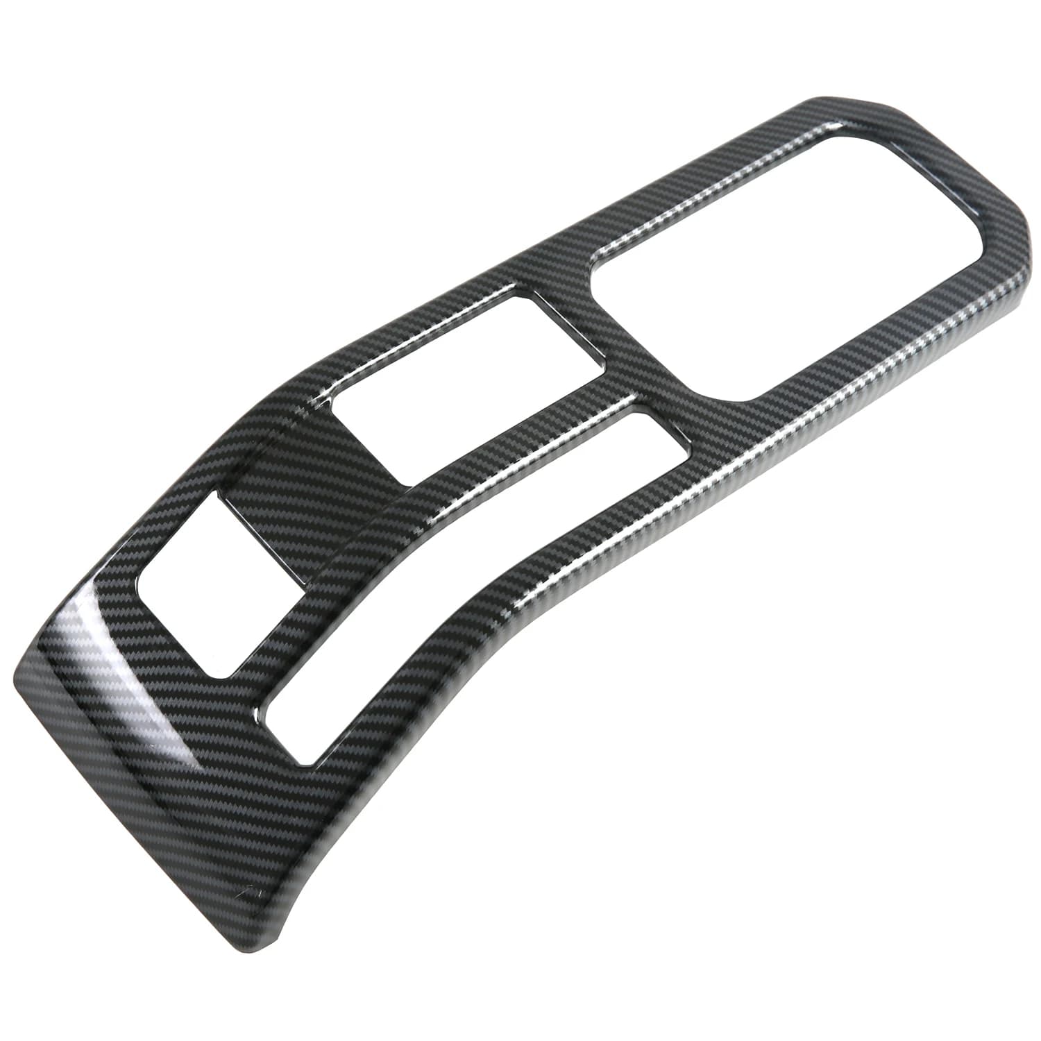 For Suzuki Jimny 2018-2026 LHD ABS Interior Center Console Gear Shift Panel Cover Trim Carbon Fiber Style Car Accessories 1pc