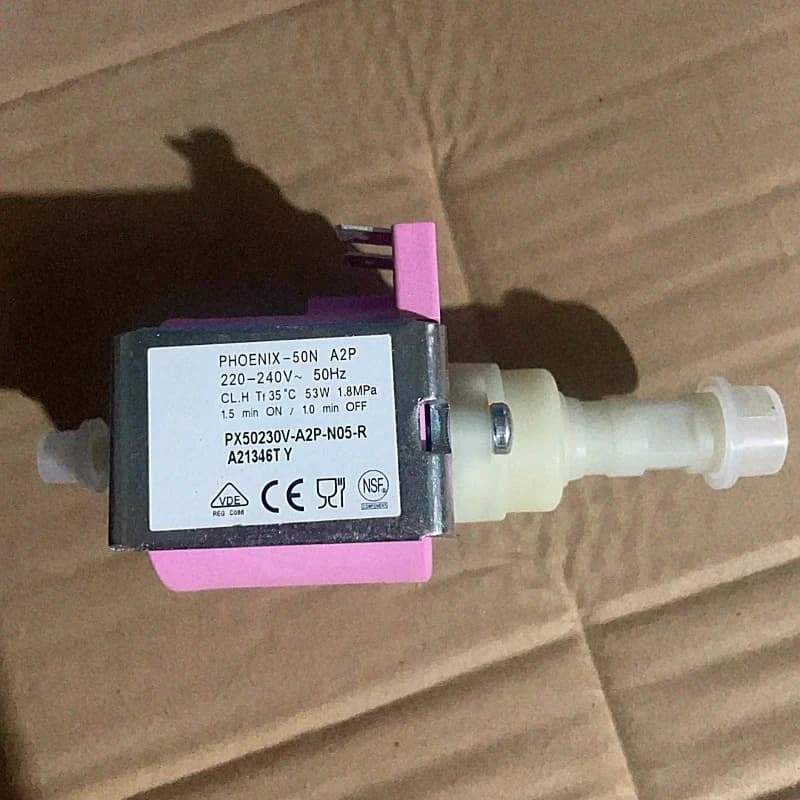 Electromagnetic pumps ODE PHOENIX-50N for coffee machine 220V 53W