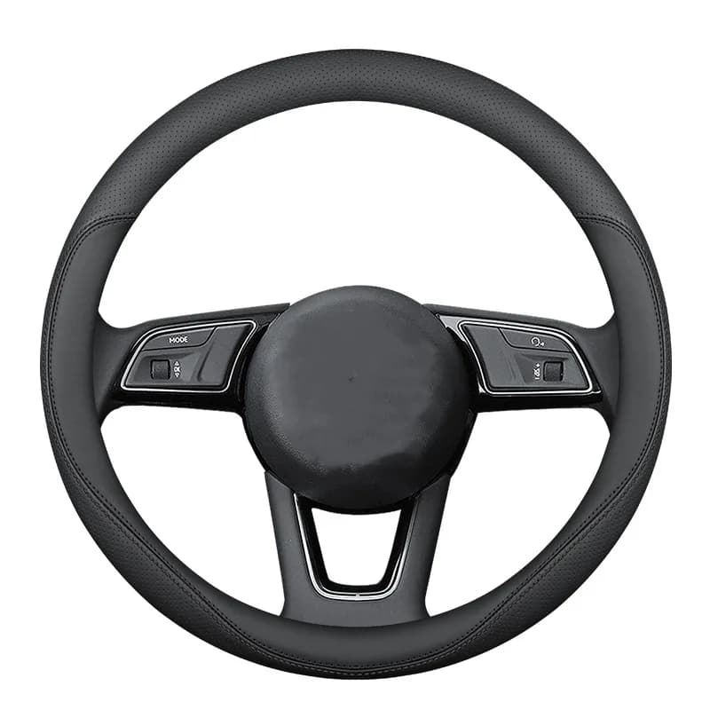 For Tank Car steering wheel cover leather ultra-thin universal anti slip and sweat absorbing steering wheel cover