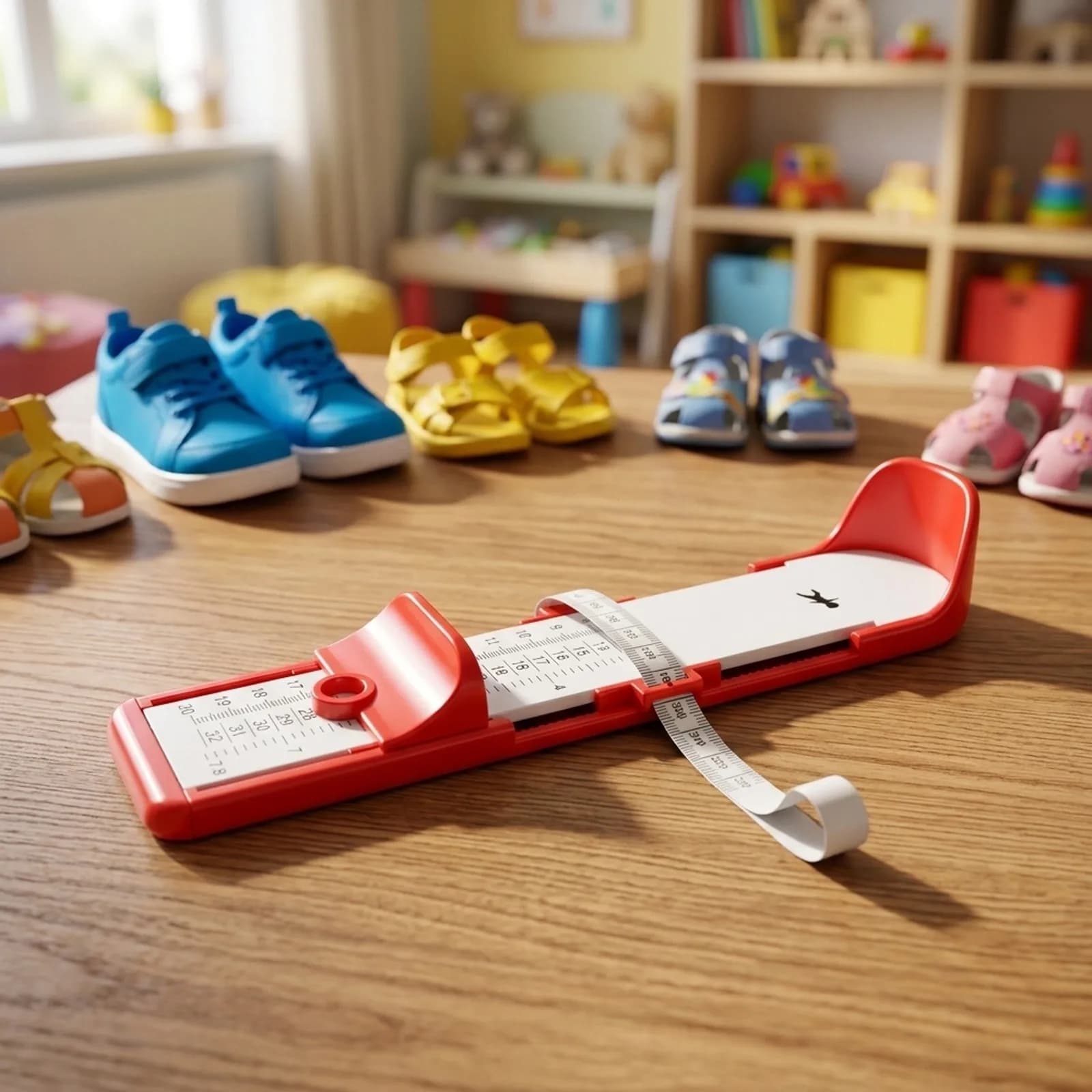 Shoe Size Measuring Tool and Foot Measuring Ruler Gauge 80 200mm Suitable for Adults and Foot Measurement Shoe