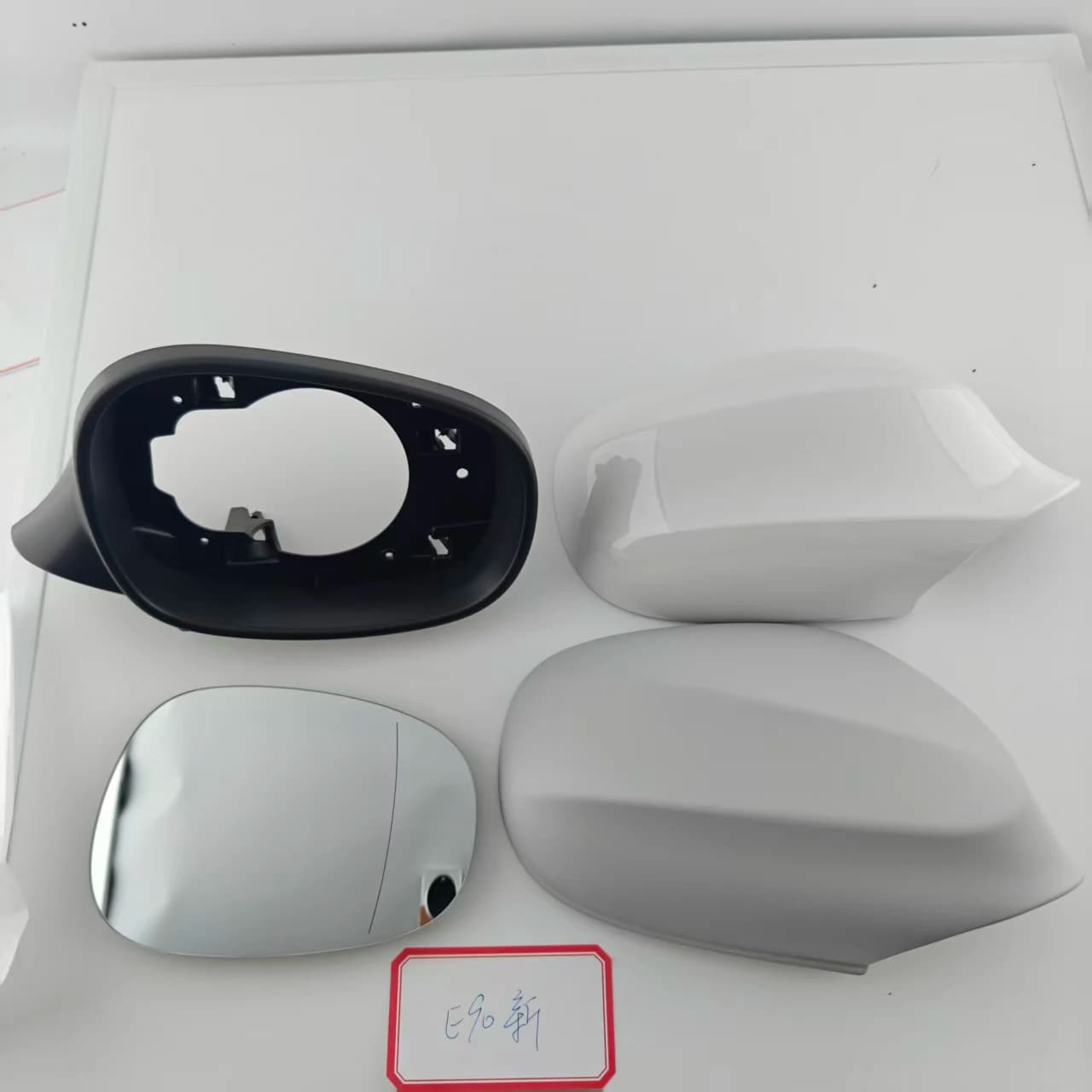For BMW E90 E91 E81 E82 E87 E88 LCI Side Mirror Frame Holder Left Right Replacement 2009-2012 OE 51167220561 51167220562