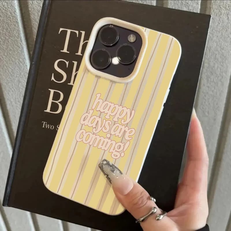 Colorful Striped Lichee Pattern Phone Case For iPhone 18 17 16 15 14 13 12 11 Pro Max XS X XR 16Plus 16E Air Soft Silicone Cover