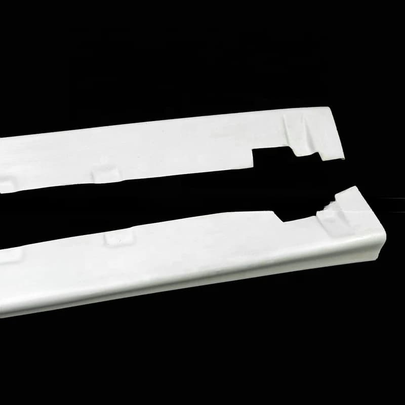 Car Accessories Exterior Replacement Tuning GT Style Fiberglass Side Skirts Set for Corolla AE110 1998-2000 4-Door