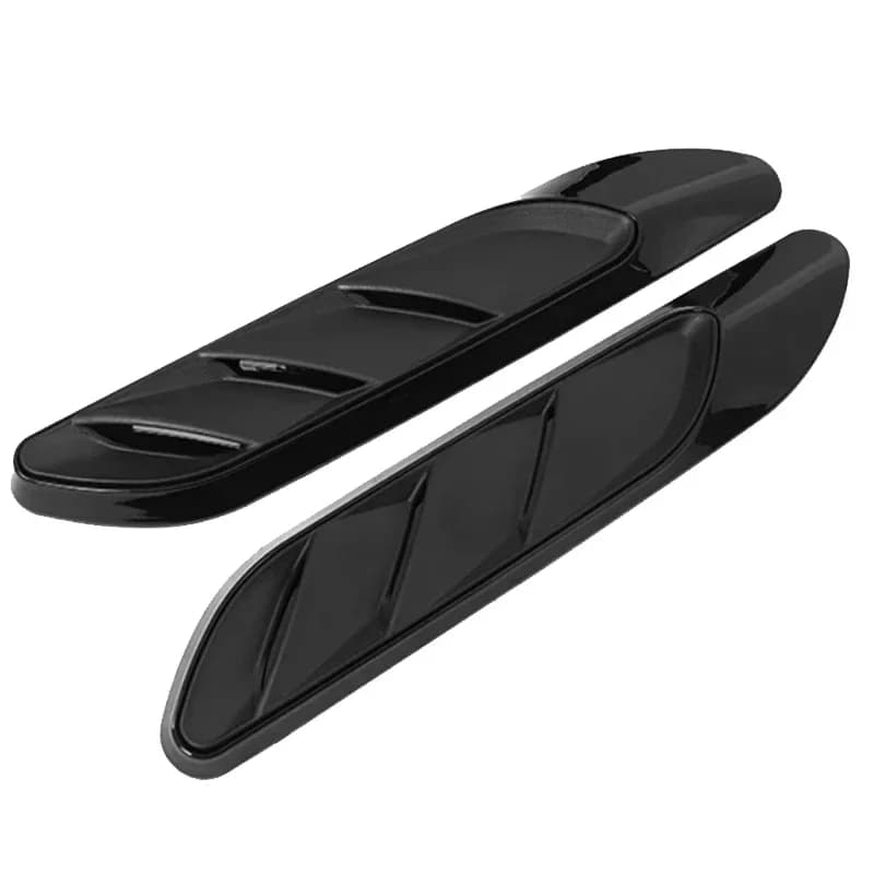 For Mercedes-Benz E-Class W214 S214 2024-2025 ABS Carbon Fiber Car Front Fender Air Outlet Decorate Sticker Car Accessories