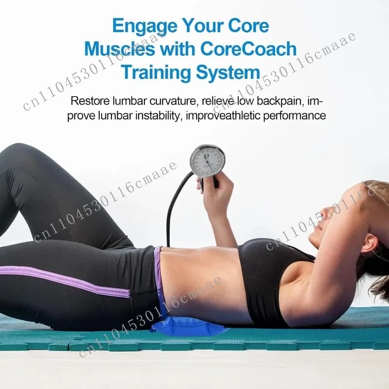 Durable Rubber Lumbar Biofeedback Stabilizer Pressure Feedback Instrument for Joint Protection Back Pain Rehabilitation Training
