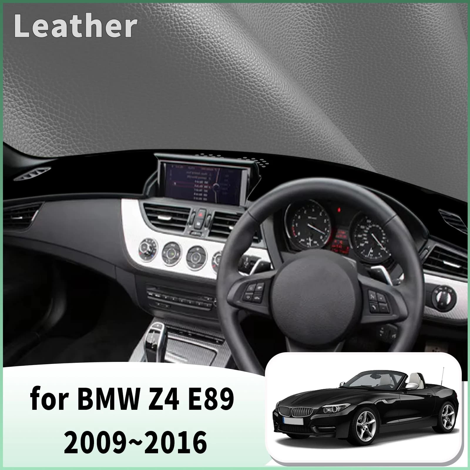 for BMW Z4 E89 2009 2010 2011~2016 Dash Mat Dashboard Cover Dashmat Universal Anti-Reflection Heat Insulation Sun Protection