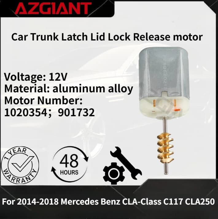 For 2014-2018 Mercedes Benz CLA-Class C117 CLA250 Car Trunk Latch Lid Lock Release motor Auto Accessories 100% New OEM Parts