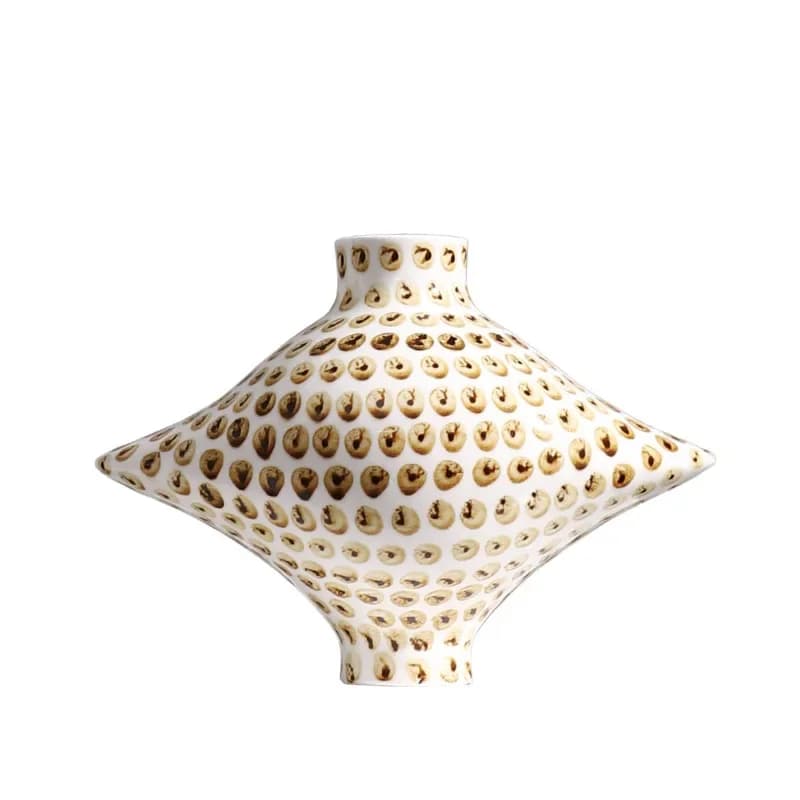 NEW Polka dot handmade model room restaurant entrance countertop personalized flower ware