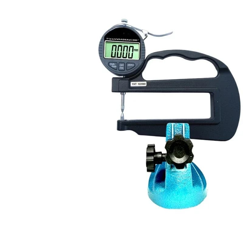 Ball head thickness gauge glass lens concave convex steel aluminum plate material thickness gauge gauge digital display