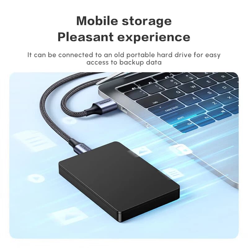 UGREEN Mini USB Cable USB 2.0 Type a to Mini B Cable Nylon Braided Charging Cord