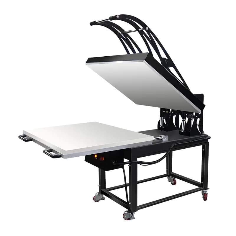 Manual large-scale stretchable heat press, high-pressure large-format fabric printing and hot stamping machine