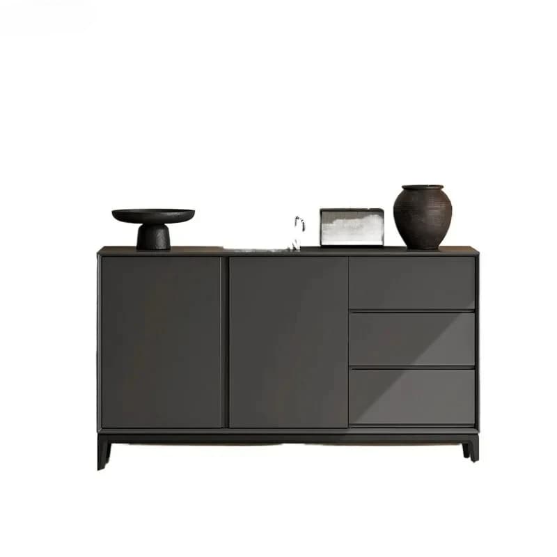 Minimalist Bedroom TV Cabinet High Master Bedroom Solid Wood Dining Side Cabinet Room Storage Bedside Cabinet