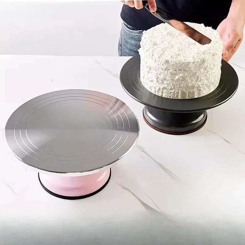 High-quality aluminum alloy piping table, piping turntable baking tools