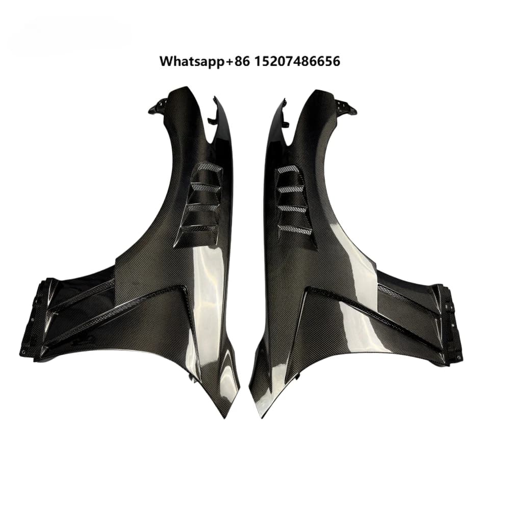 Carbon Fiber Fender V2 Style Suitable for  G37 Two-door Version Carbon Fiber Fender