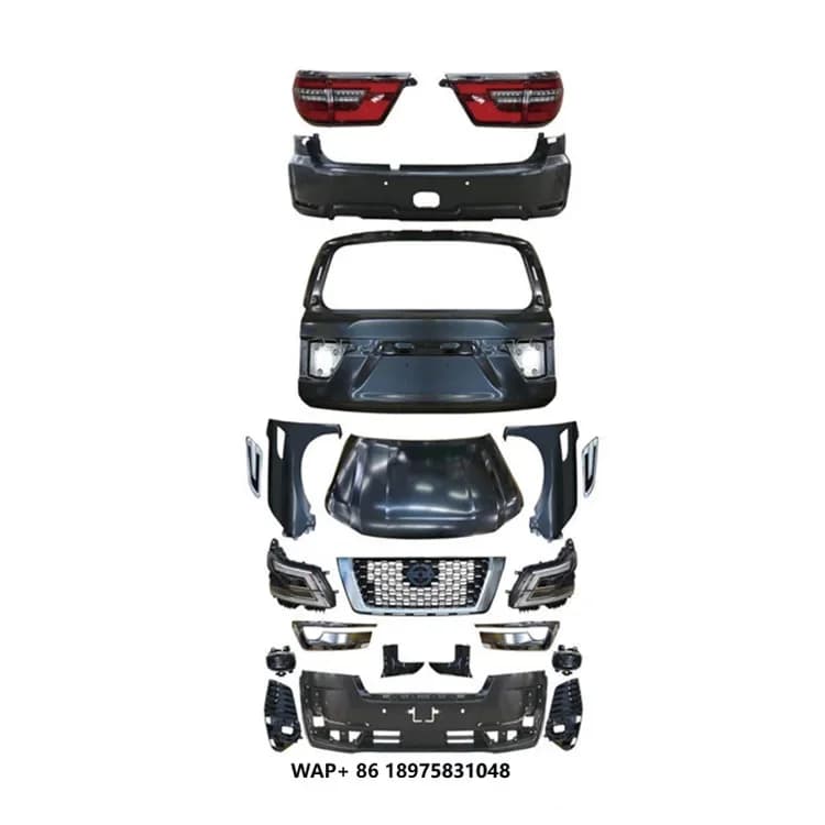 Auto Parts 2022 Platinum Upgrade Kit RSS Style Body Kit Conversion Bumper Front Grille Body Kit Y62