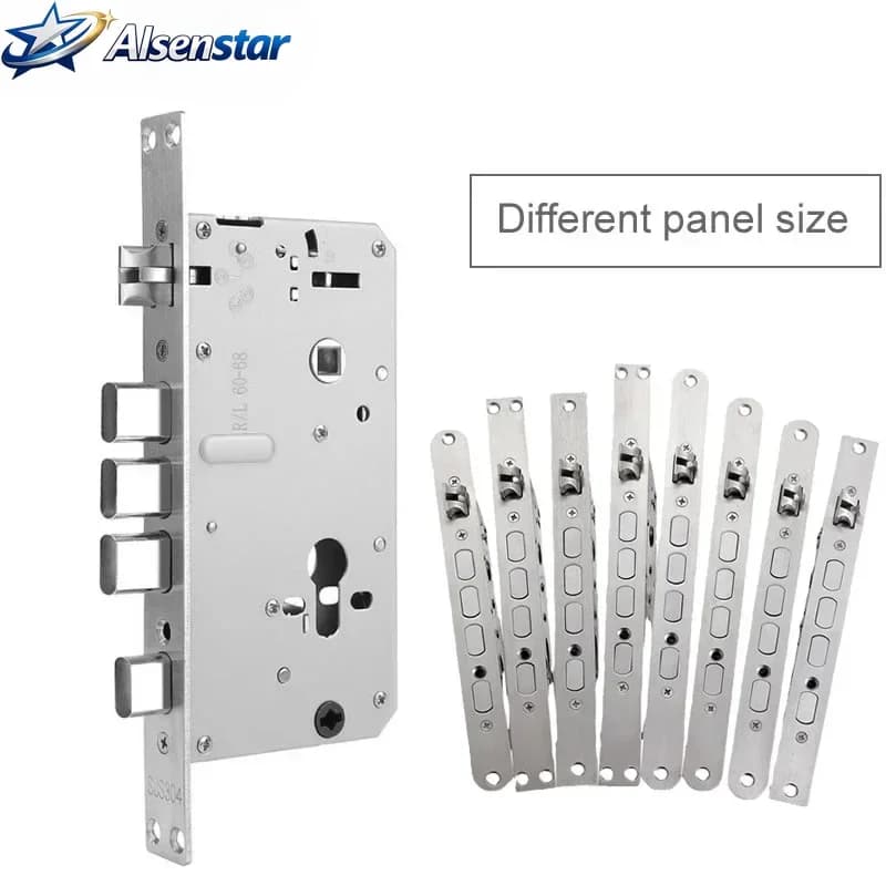 Fingerprint lock dedicated gear lock body Internal gear structure Anti stuck for smart Lock 6068 padding for Various panel sizes