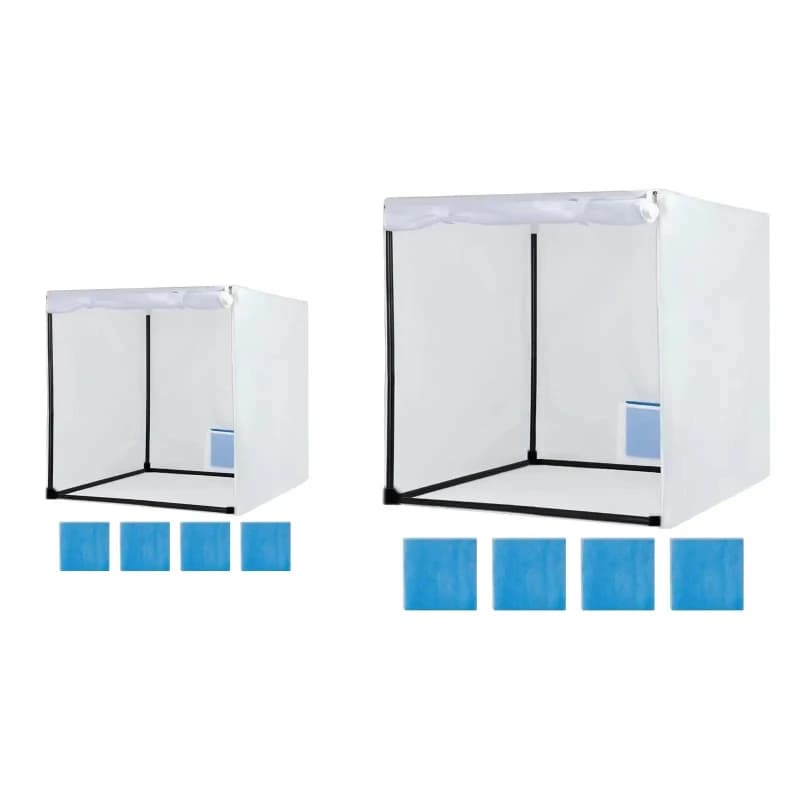 Paint Booth with Filter Paint Tent Hobby Booth for Auto Parts DIY Models