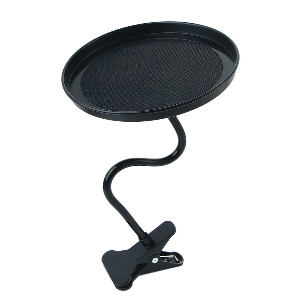 Table Food Tray Dining Table for Burgers French Fries Car Cup Holder Organizer Accessories Food Standing Car Swivel Tray