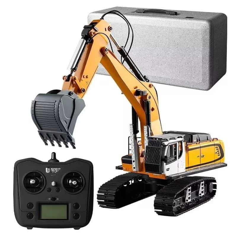 Remote control excavator toy large construction vehicle