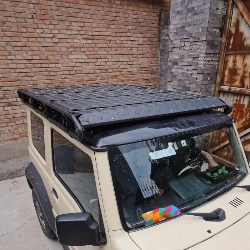 Cargo Luggage Carry Basket Bracket Roof Rack Carrier For Suzuki Jimny JB74 JB64 2018- Gen4 Sierra JB74w JB64w