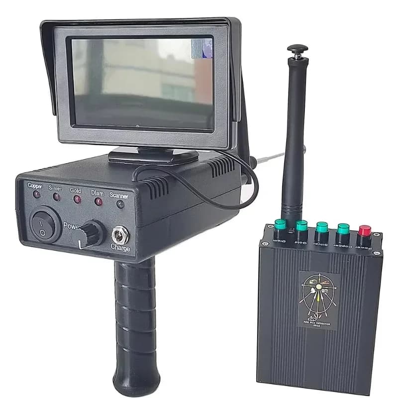 Pulse detector 3D large LCD screen remote copper diamond detector