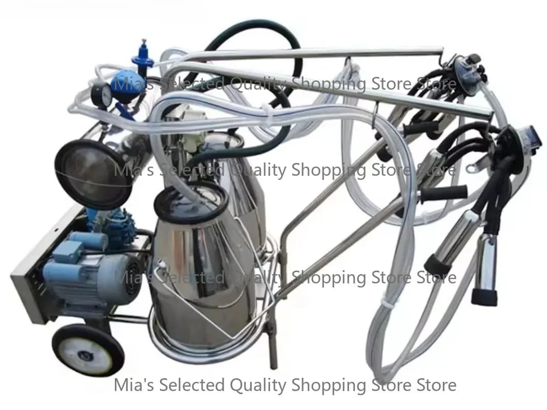 Electric Motor Drive Cow Milking Machine Vacuum Pump Milking Tool Goat Cow Milk Machine