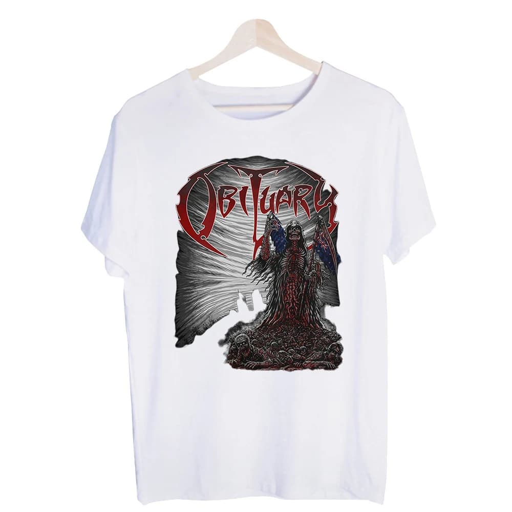 Men's Gothic Skeleton Graphic Tee, Short Sleeve Crew Neck T-Shirt for Dark Streetwear and Casual Outfits