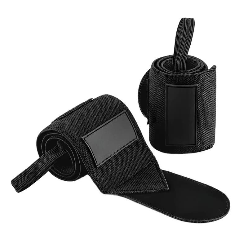 ROCKBROS High Quality Sport Nylon Sweatbands Thickened Extended Wristband with Adjustable Fitness Protection Thin Thickness