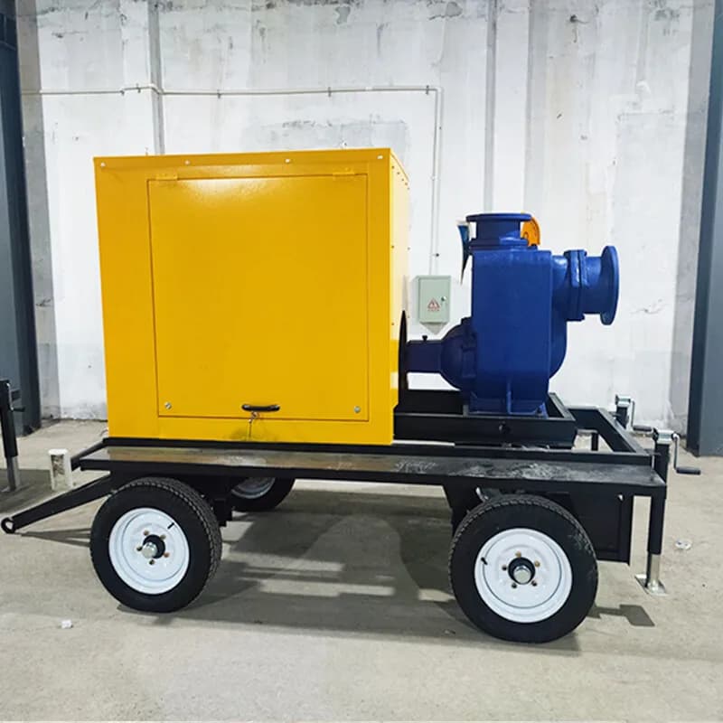 Pump unit Mobile drainage pump truck Self-priming pump Industrial large flow equipment pump truck