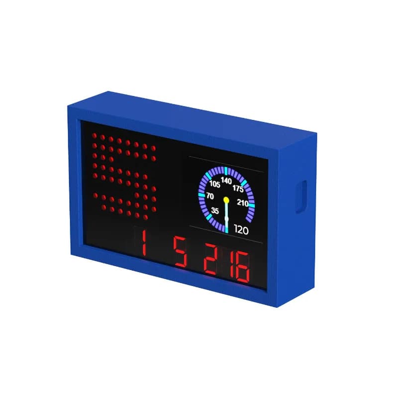 USB Simracing Game Dashboard LCD Display Screen Meters MOD
