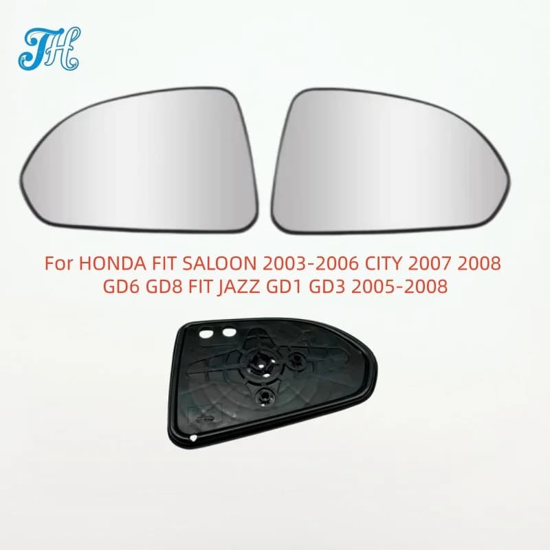 Rearview Side Mirror Glass Wing Mirror Lens For HONDA FIT SALOON 2003-2006 CITY 2007 2008 GD6 GD8 FIT JAZZ GD1 GD3 2005-2008