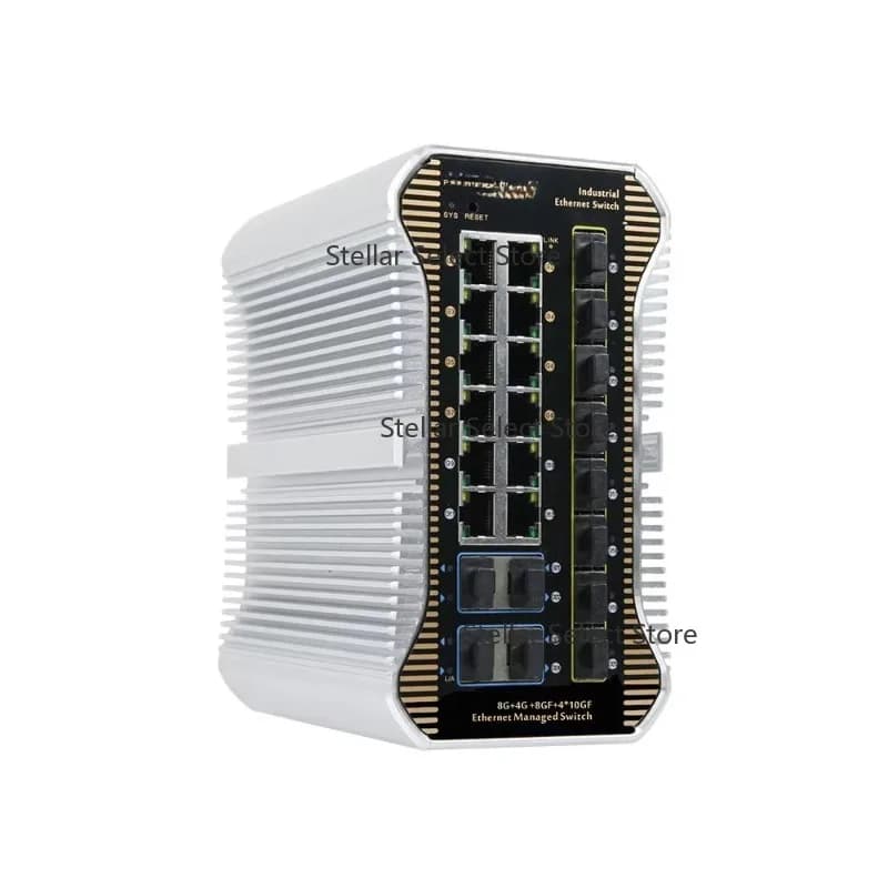 ONV Hot Selling 24-port 10G Uplink L3 Managed Industrial Ethernet Switch for  Intelligent Transportation ONV-IPS38248FM
