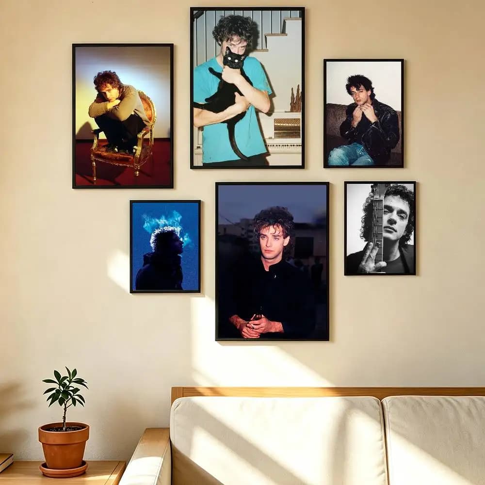 Gustavo Cerati Soda Stereo Poster High Quality Dorm Living Room Aesthetic Wall Decoration Painting Stickers Gift