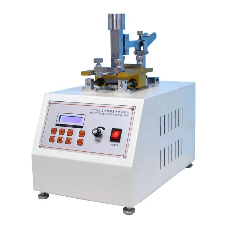 Leather Rubbing Color Fastness Tester Leather Abrasive Tester