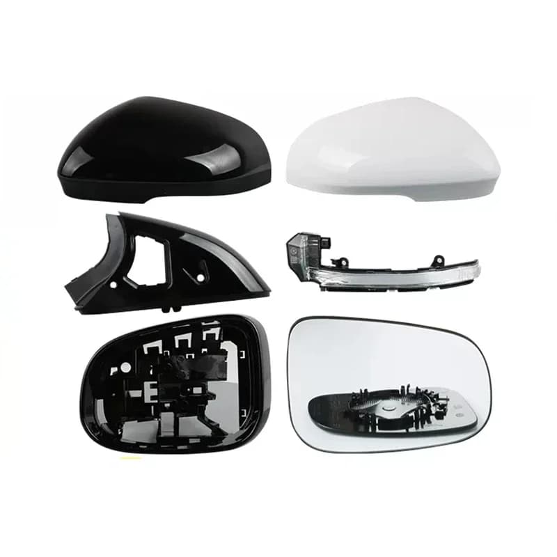 Rear Heated Mirror Cover Glass Frame Turn Signal Light Bottom Lower for Jaguar XF XE 2009 2010 2011-2021 XJ XK F-Type E-FPACE