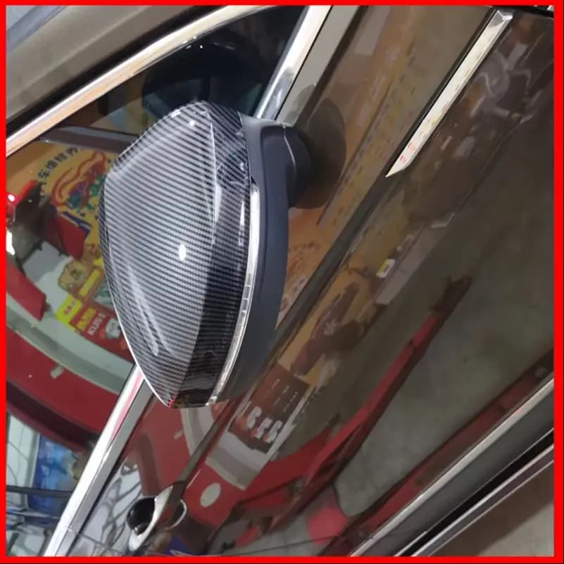 For VW Volkswagen Tiguan 2017-2021 Door Side Wing Rearview Mirror Cover Cap Replacement Housing Car Styling Auto Accessory